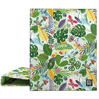 Grafoplás A4-ringpärm 4 x 25 mm blandade ringar Bits & Bobs Pop Up Desing Collection Bugs Mjuk vid beröring, FSC-certifierad Grafoplás A4-ringpärm 4 x 25 mm blandade ringar Bits & Bobs Pop Up Desing Collection Bugs Mjuk vid beröring, FSC-certifierad