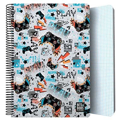 Grafoplás Anteckningsbok Plastlock 80 4x4 90g fyrkantiga ark Folio storlek Spiral Design Bits&Bobs Pop Up Design Play samling FSC-certifikat Grafoplás Anteckningsbok Plastlock 80 4x4 90g fyrkantiga ark Folio storlek Spiral Design Bits&Bobs Pop Up Design Play samling FSC-certifikat