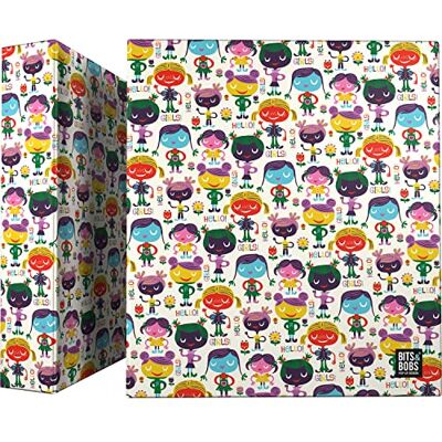 Grafoplás A4-ringpärm 4 x 40 mm blandade ringar Bits&Bobs Pop Up Desing Collection Hello Mjuk vid beröring, FSC-certifierad Grafoplás A4-ringpärm 4 x 40 mm blandade ringar Bits&Bobs Pop Up Desing Collection Hello Mjuk vid beröring, FSC-certifierad
