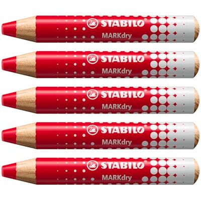 STABILO MARKdry 5 Whiteboardpennor - Whiteboardpennor STABILO MARKdry 5 Whiteboardpennor - Whiteboardpennor