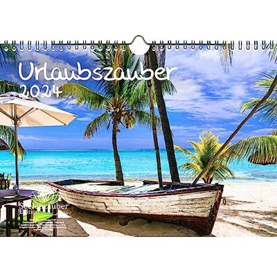 Seelenzauber Semestermagi DIN A4-kalender för 2024 semester resa strand fjärran länder semesterdrömmar – sjömagi Seelenzauber Semestermagi DIN A4-kalender för 2024 semester resa strand fjärran länder semesterdrömmar – sjömagi