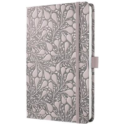 Sigel JN361 Notizbuch Jolie, ca. A5, liniert, schwarz, rosé: Notebook Jolie, Beauty, Enchanted Heart, Hardcover Sigel JN361 Notizbuch Jolie, ca. A5, liniert, schwarz, rosé: Notebook Jolie, Beauty, Enchanted Heart, Hardcover