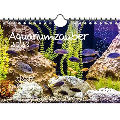 Seelenzauber Väggkalender DIN A5 för akvarium ubåt 2023 Seelenzauber Väggkalender DIN A5 för akvarium ubåt 2023