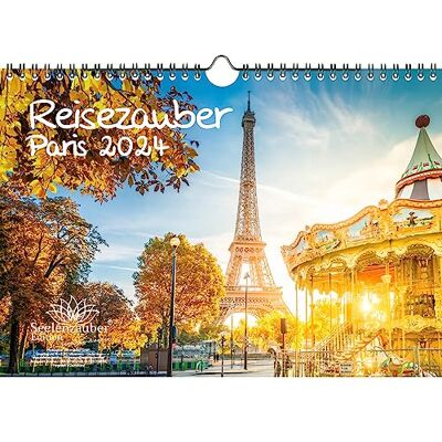 Seelenzauber Resemagi Paris DIN A4 kalender för 2024 Frankrike Provence Paris semester resa – sjömagi Seelenzauber Resemagi Paris DIN A4 kalender för 2024 Frankrike Provence Paris semester resa – sjömagi