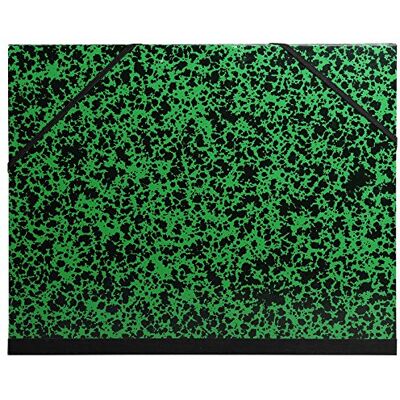 Exacompta Ref 541200E 1 Annonay ritblock med resårband baksida i tyg vitt omslag storlek 28 x 38 cm B4 arkiveringsformat (250 x 353 mm) färg grön Exacompta Ref 541200E 1 Annonay ritblock med resårband baksida i tyg vitt omslag storlek 28 x 38 cm B4 arkiveringsformat (250 x 353 mm) färg grön