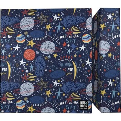Grafoplás Grafoplas Ringpärm A4, 4 blandade ringar 40 mm, Bits&Bobs Planets, FSC Grafoplás Grafoplas Ringpärm A4, 4 blandade ringar 40 mm, Bits&Bobs Planets, FSC
