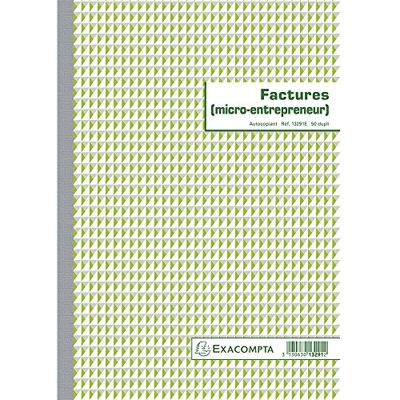 Exacompta grenrör "Factures", 297 x 210 mm, dupli VE = 1 Exacompta grenrör "Factures", 297 x 210 mm, dupli VE = 1