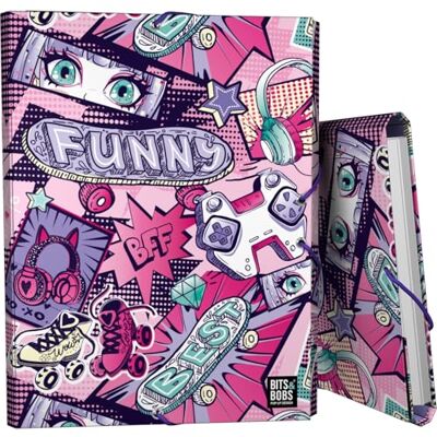 Grafoplás Grafoplas 3-fliksmapp, fodrad kartong, hårt omslag, foliostorlek, ärmdesign, bitar och Bobs Pop Up Design, mjuk att röra vid, FSC-certifierad, perfekt som skolmaterial Grafoplás Grafoplas 3-fliksmapp, fodrad kartong, hårt omslag, foliostorlek, ärmdesign, bitar och Bobs Pop Up Design, mjuk att röra vid, FSC-certifierad, perfekt som skolmaterial