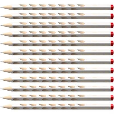 STABILO Ergonomisk färgpenna för högerhänta – Easycolors – 12-pack – vit STABILO Ergonomisk färgpenna för högerhänta – Easycolors – 12-pack – vit