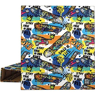 Grafoplás A4-arkivmapp 4 x 40 mm blandade ringar Bits&Bobs Pop Up Desing Collection Street FSC-certifierad Grafoplás A4-arkivmapp 4 x 40 mm blandade ringar Bits&Bobs Pop Up Desing Collection Street FSC-certifierad