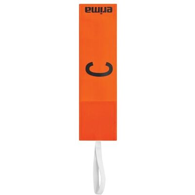 Erima Unisex – Vuxen kaptensbindel med kardborreband, neon orange, 2 Erima Unisex – Vuxen kaptensbindel med kardborreband, neon orange, 2