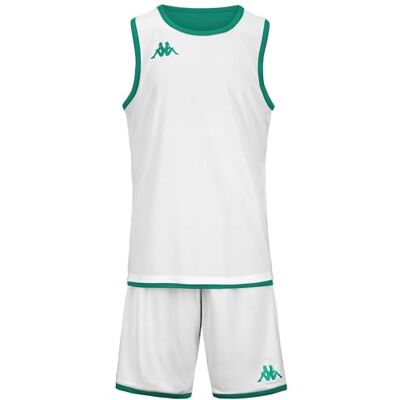 Kappa Basketutrustning Brand Modell 4BASKET DANCOSI Green-White Kappa Basketutrustning Brand Modell 4BASKET DANCOSI Green-White