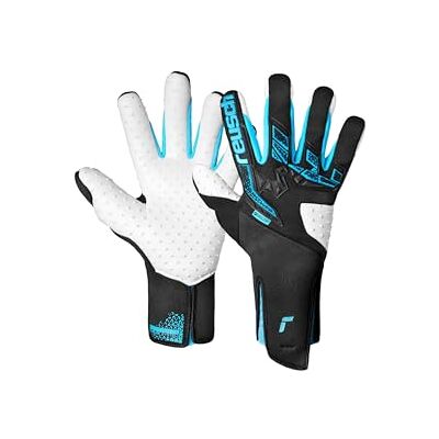 Reusch Attrakt Freegel SpeedBump strapless greppvänliga målvaktshandskar fotbollshandskar för vuxna för män och kvinnor perfekt för konstgräs Reusch Attrakt Freegel SpeedBump strapless greppvänliga målvaktshandskar fotbollshandskar för vuxna för män och kvinnor perfekt för konstgräs