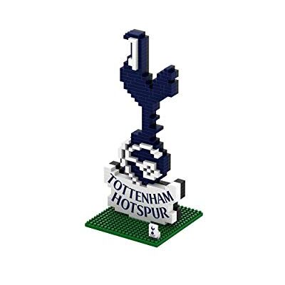 FOCO officiella Tottenham Hotspur fotboll BRXLZ tegelstenar logo leksaksmodell FOCO officiella Tottenham Hotspur fotboll BRXLZ tegelstenar logo leksaksmodell
