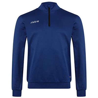 Mitre barn EDGE 1/4 dragkedja topp, marinblå, X-small ungdom Mitre barn EDGE 1/4 dragkedja topp, marinblå, X-small ungdom