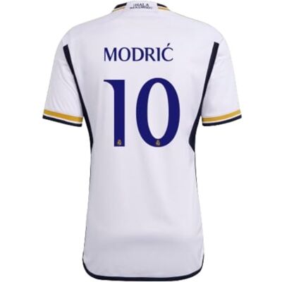 Real Madrid Gara Home Youth Nameset Kit Namn och nummer MODRIC 10 steg 2023/2024, ungdom, blå Real Madrid Gara Home Youth Nameset Kit Namn och nummer MODRIC 10 steg 2023/2024, ungdom, blå