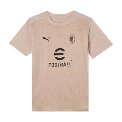 AC Milan Prematch Prematch Prematch Jersey, Säsong 2024/25, DryCell-teknik, Normal Passform Unisex Barn och Tonåringar AC Milan Prematch Prematch Prematch Jersey, Säsong 2024/25, DryCell-teknik, Normal Passform Unisex Barn och Tonåringar