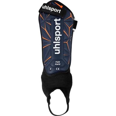 uhlsport Flex platt benskydd lätt och flexibelt fotbollsskydd med fotled, anatomiskt snitt och hög dämpning uhlsport Flex platt benskydd lätt och flexibelt fotbollsskydd med fotled, anatomiskt snitt och hög dämpning