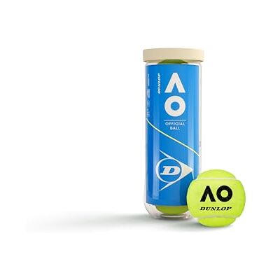 Dunlop Australian Open tennisbollar - Set van 3 Dunlop Australian Open tennisbollar - Set van 3