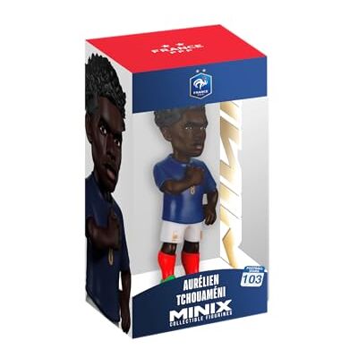 MINIX – Fotboll stjärnor miniformat – världsmästerskap – Frankrike – Tchouaméni – samlarfigur 7 cm MINIX – Fotboll stjärnor miniformat – världsmästerskap – Frankrike – Tchouaméni – samlarfigur 7 cm