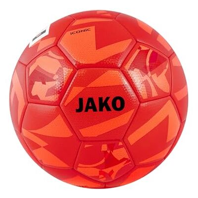 JAKO Vinterboll ikonisk, orange/röd/svart, 5 JAKO Vinterboll ikonisk, orange/röd/svart, 5