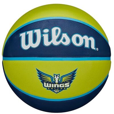 Wilson WNBA Team Tribute Basketball – storlek 15–72 cm, Dallas Wings Wilson WNBA Team Tribute Basketball – storlek 15–72 cm, Dallas Wings