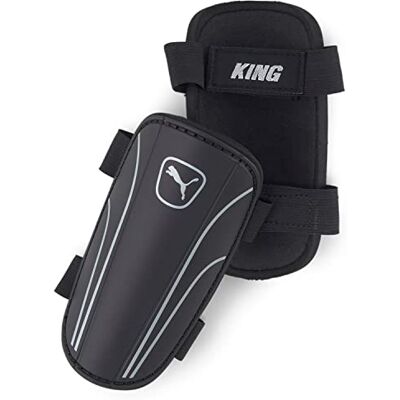 PUMA King Strap Slip-In Fotboll Fotboll Fotboll Shinguard Skydd Svart/Silver M PUMA King Strap Slip-In Fotboll Fotboll Fotboll Shinguard Skydd Svart/Silver M