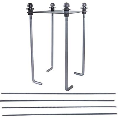 ESCALADE Goalrilla 9" Basketball Anchor System Installs In-Ground and Allows Goalrilla Hoop to Move with You ESCALADE Goalrilla 9" Basketball Anchor System Installs In-Ground and Allows Goalrilla Hoop to Move with You
