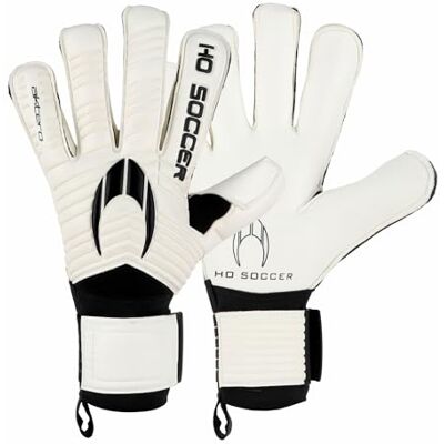 HO Soccer AKTERO Roll/Negative målvaktshandskar, unisex vuxen, vit/svart, 9,5 HO Soccer AKTERO Roll/Negative målvaktshandskar, unisex vuxen, vit/svart, 9,5