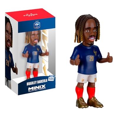 MINIX – Fotboll stjärnor miniformat – världsmästerskap – Frankrike – Barcola – samlarfigur 7 cm MINIX – Fotboll stjärnor miniformat – världsmästerskap – Frankrike – Barcola – samlarfigur 7 cm