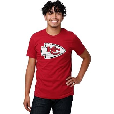FOCO Herr NFL Team Primary Logo Team Color kortärmad t-shirt FOCO Herr NFL Team Primary Logo Team Color kortärmad t-shirt