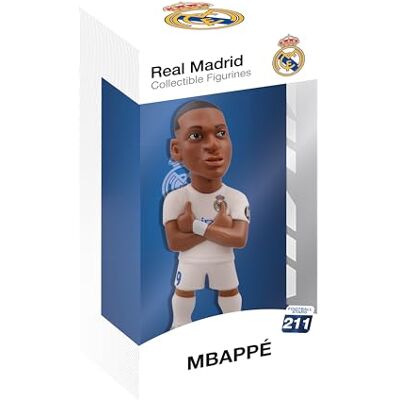 MINIX Kylian Mbappé Real Madrid 12 cm figur – samlarobjekt Mbappé figur sport fotboll ikon utbud för fans MINIX Kylian Mbappé Real Madrid 12 cm figur – samlarobjekt Mbappé figur sport fotboll ikon utbud för fans
