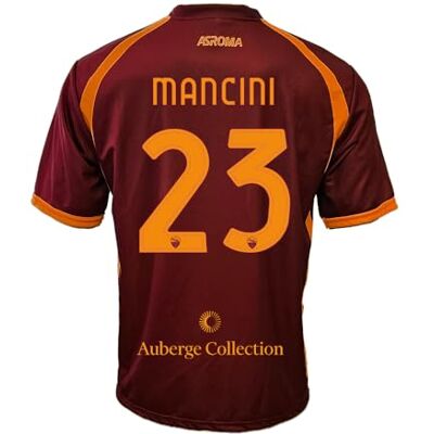 AS Roma Replica Home tröja 2025/2026 vänsterhänt AS Roma Replica Home tröja 2025/2026 vänsterhänt