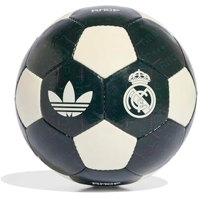 adidas unisex vuxen Real Madrid Away Club Recreation Ball, aurora ivy/ivory, 5 adidas unisex vuxen Real Madrid Away Club Recreation Ball, aurora ivy/ivory, 5