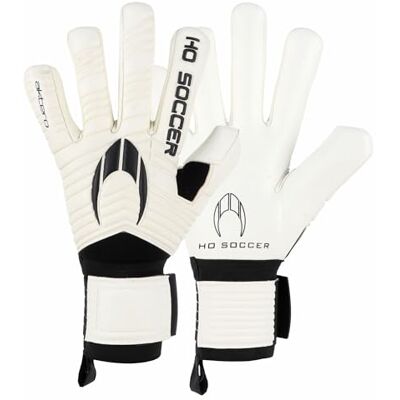 HO Soccer AKTERO Negative målvaktshandskar, unisex vuxen, vit/svart, 9,5 HO Soccer AKTERO Negative målvaktshandskar, unisex vuxen, vit/svart, 9,5