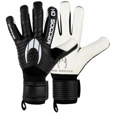 HO Soccer AKTERO vidhäftning målvaktshandskar, unisex vuxen, svart/vit HO Soccer AKTERO vidhäftning målvaktshandskar, unisex vuxen, svart/vit