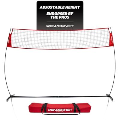 PowerNet Fristående volleyboll uppvärmningsnät bärbar design för inomhus- eller utomhusbruk vikbar ram perfekt för att träffa eller servera borrar PowerNet Fristående volleyboll uppvärmningsnät bärbar design för inomhus- eller utomhusbruk vikbar ram perfekt för att träffa eller servera borrar
