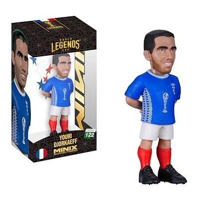 MINIX – Fotboll Legends – världsmästerskap av legender #122 – Frankrike – Djorkaeff – samlarfigur 12 cm MINIX – Fotboll Legends – världsmästerskap av legender #122 – Frankrike – Djorkaeff – samlarfigur 12 cm