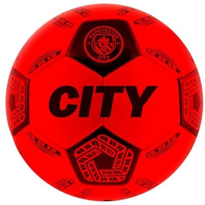 Hy-Pro Manchester City lysande fotbollsstorlek 5, LED-fotboll med lampor i mörkret, stötaktiverade lampor – automatisk avstängning – lämplig för alla åldrar Hy-Pro Manchester City lysande fotbollsstorlek 5, LED-fotboll med lampor i mörkret, stötaktiverade lampor – automatisk avstängning – lämplig för alla åldrar