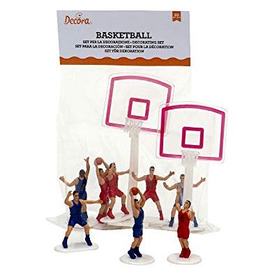 Decora 0816015 Basketball ting Set 10 Pcs 8 Players + 2 Baskets Decora 0816015 Basketball ting Set 10 Pcs 8 Players + 2 Baskets