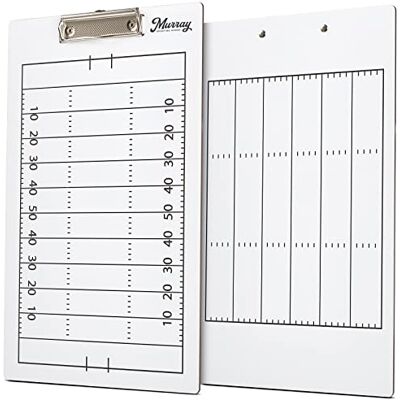 Murray Sporting Goods Coaches whiteboard dubbelsidig whiteboard (amerikansk fotboll) Murray Sporting Goods Coaches whiteboard dubbelsidig whiteboard (amerikansk fotboll)