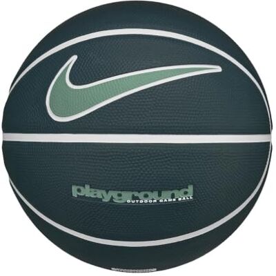 NIKE Unisex Everyday Playground 8P Graphic Deflated Basketboll, Deep Jungle/White/White/Bicoastal, 7 NIKE Unisex Everyday Playground 8P Graphic Deflated Basketboll, Deep Jungle/White/White/Bicoastal, 7