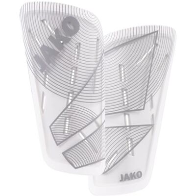 JAKO Shin Guards River Pro, vit/grå JAKO Shin Guards River Pro, vit/grå