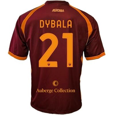 AS Roma Replica Home tröja 2025/2026 vänsterhänt AS Roma Replica Home tröja 2025/2026 vänsterhänt