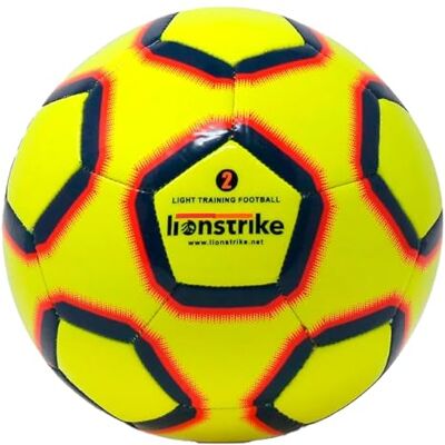 Lionstrike Storlek 2 Lite fotboll med NeoBladder-teknik Lätt fotboll för barn storlek 2 (ålder 2–4 år) Pojkar/flickor för träning/träning/träning Lionstrike Storlek 2 Lite fotboll med NeoBladder-teknik Lätt fotboll för barn storlek 2 (ålder 2–4 år) Pojkar/flickor för träning/träning/träning