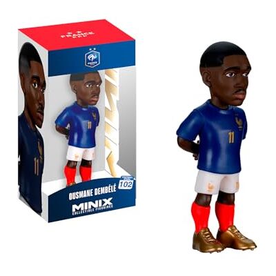 MINIX – Fotboll stjärnor miniformat – världsmästerskap – Frankrike – Dembélé – samlarfigur 7 cm MINIX – Fotboll stjärnor miniformat – världsmästerskap – Frankrike – Dembélé – samlarfigur 7 cm