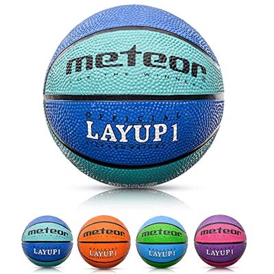 meteor Basketball size 1 Layup Children Kids Youth Basket ball – Size 1 Ideal For Gift – 1 to 10 Years Perfect for Training Soft Mini Basketballs With Non-Slip Surface Indoor Outdoor Junior #1 meteor Basketball size 1 Layup Children Kids Youth Basket ball – Size 1 Ideal For Gift – 1 to 10 Years Perfect for Training Soft Mini Basketballs With Non-Slip Surface Indoor Outdoor Junior #1