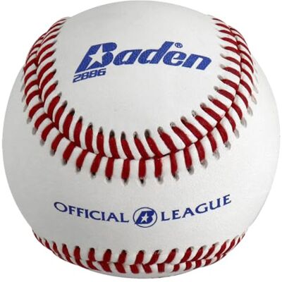 Baden Official League Raised Seams Leather Baseballs 2BBG (Dozen) Baden Official League Raised Seams Leather Baseballs 2BBG (Dozen)