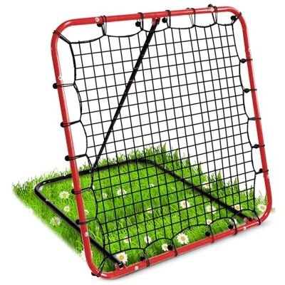 Neo-Sport Rebounder för fotbollstillbehör fotbollsmål träning 120 x 120 x 107 cm svart röd Neo-Sport Rebounder för fotbollstillbehör fotbollsmål träning 120 x 120 x 107 cm svart röd