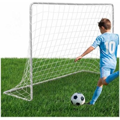 Neo-Sport fotbollsmål barn för trädgård och park – utomhusgrind 183 x 122 cm för lek och träning – stålram med nät och 4 markankare – montering utan verktyg Neo-Sport fotbollsmål barn för trädgård och park – utomhusgrind 183 x 122 cm för lek och träning – stålram med nät och 4 markankare – montering utan verktyg